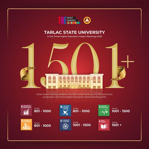 TSU ranks on 6 SDGs in THE Impact Rankings 2025